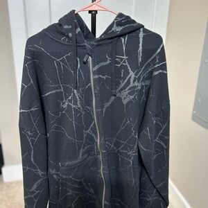 Gymshark oversized “M” mens zip up hoodie good condition for sale 20$